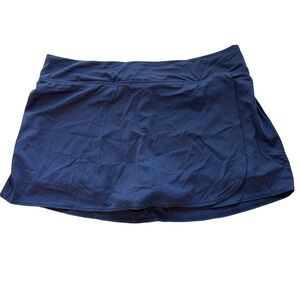 Kim Rogers Womens Skort Swimwear Bottoms Navy Size 20W
